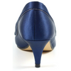 Lunar Ripley Navy Satin Peep Toe