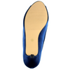 Lunar Ripley Navy Satin Peep Toe