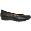 Gabor Ruffle Black Shoes