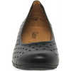 Gabor Ruffle Black Shoes
