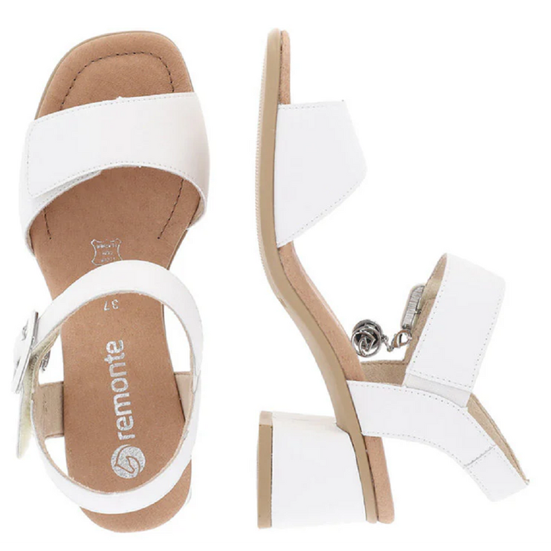 Remonte D1K51 (Sarah) White Sandals