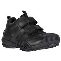 Geox Savage A. Black School Shoes