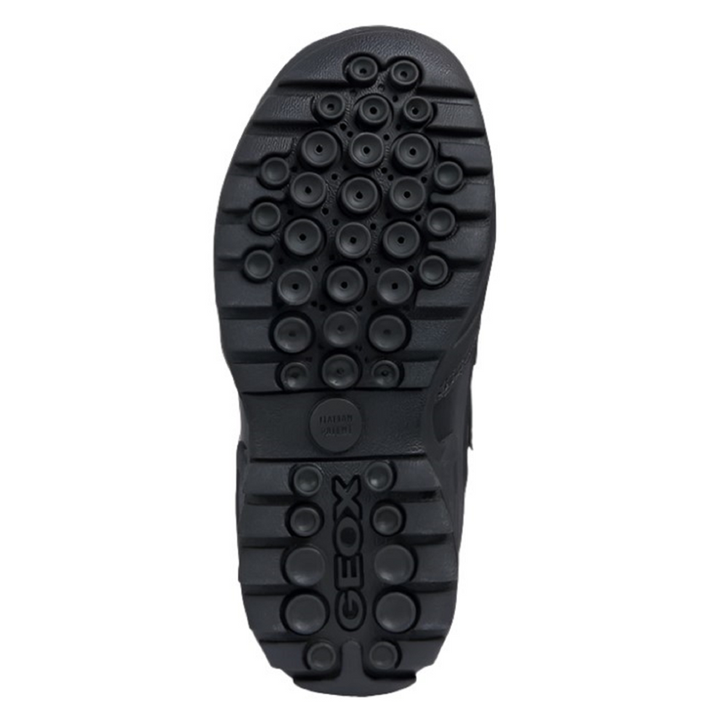 Geox Savage B.B. Black School Shoes