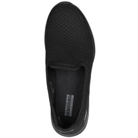 Skechers Go Walk 6 - Sea Coast Black Trainers