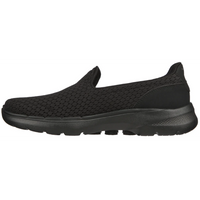 Skechers Go Walk 6 - Sea Coast Black Trainers