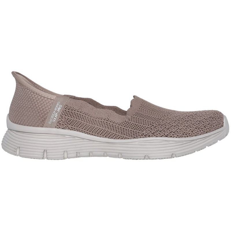Skechers Seager – Believe It Dark Taupe Trainers