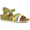 Lunar Selina Green Sandals