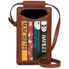 Yoshi Shakespeare Bookworm Brown Leather Phone Case