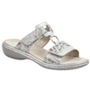 Rieker 659X6-80 (Shine) Ice Grau Metallic Sandals