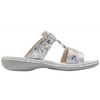 Rieker 659X6-80 (Shine) Ice Grau Metallic Sandals