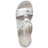 Rieker 659X6-80 (Shine) Ice Grau Metallic Sandals