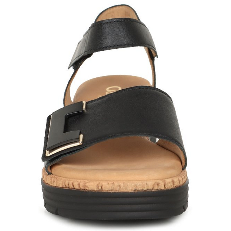 Gabor Shout Black Sandals