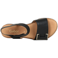 Gabor Shout Black Sandals