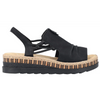 Rieker V7972-00 (Snowdonia) Black Sandals