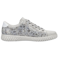 Rieker N0900-90 (Somerset) Grau Metallic Trainers