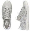 Rieker N0900-90 (Somerset) Grau Metallic Trainers