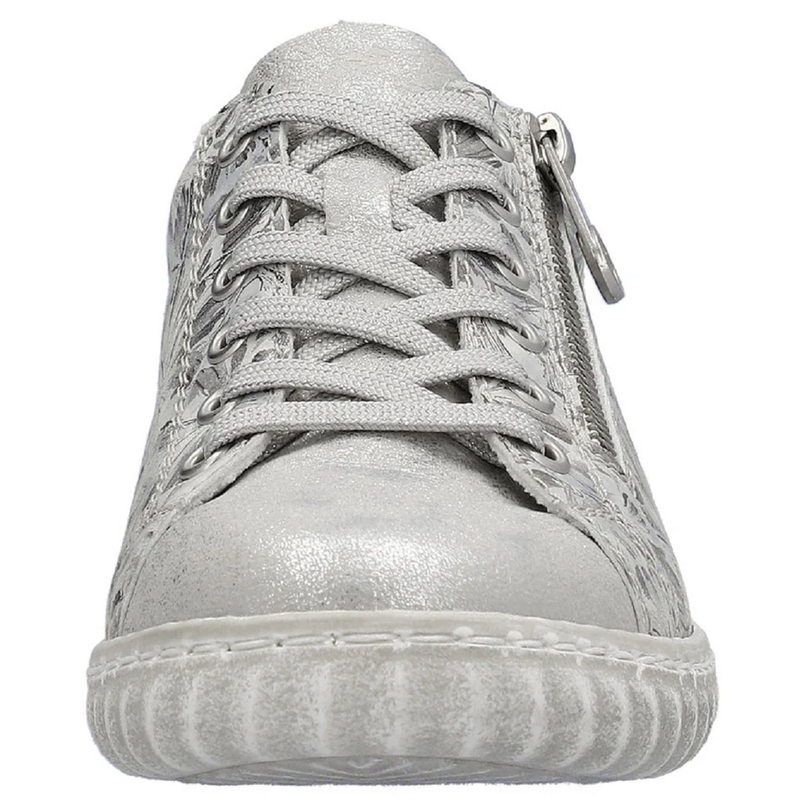 Rieker N0900-90 (Somerset) Grau Metallic Trainers