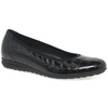 Gabor Splash Black Patent Shoes