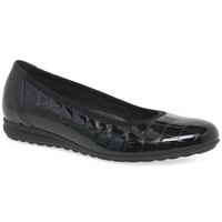 Gabor Splash Black Patent Shoes