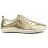 Lunar St Ives Metallic Gold Shoes