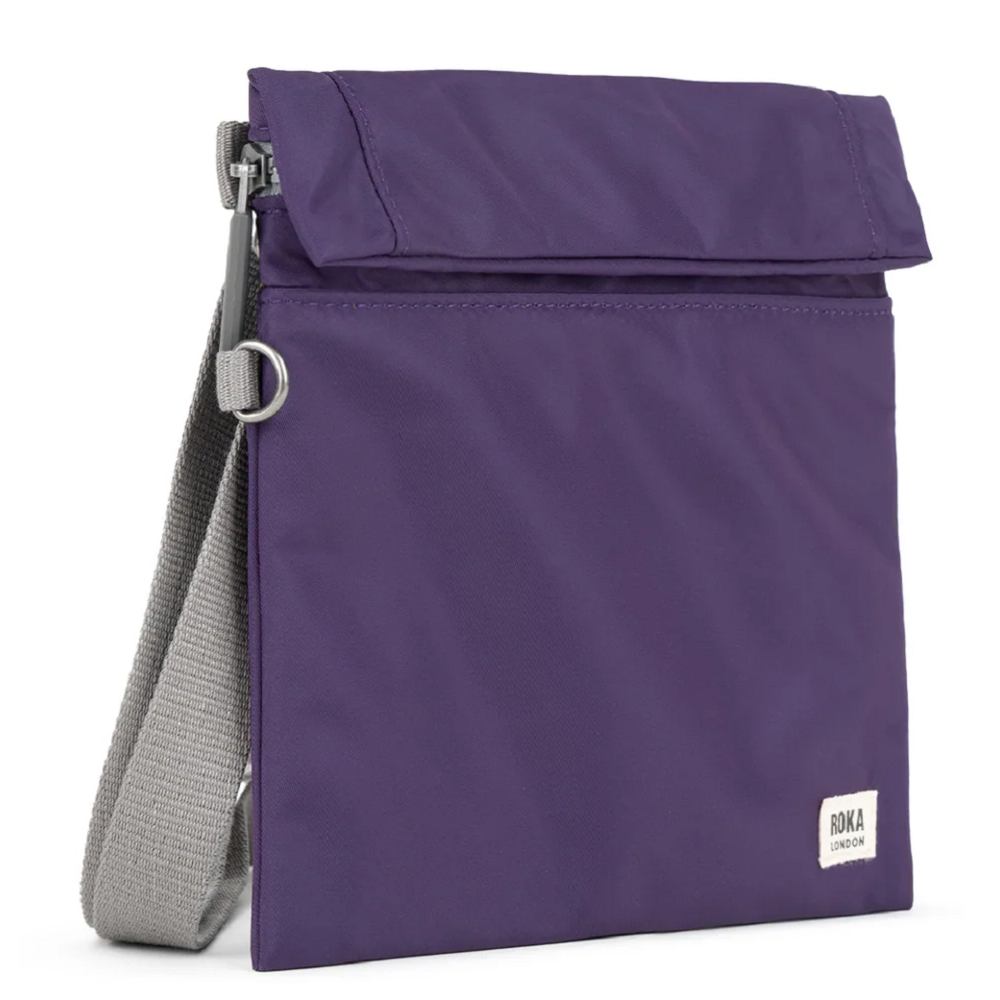 Roka Stratford Recycled Nylon Majestic Purple Bag