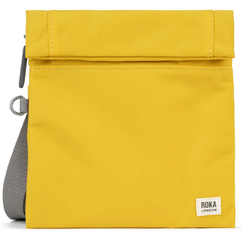 Roka Stratford Recycled Nylon Mustard Bag