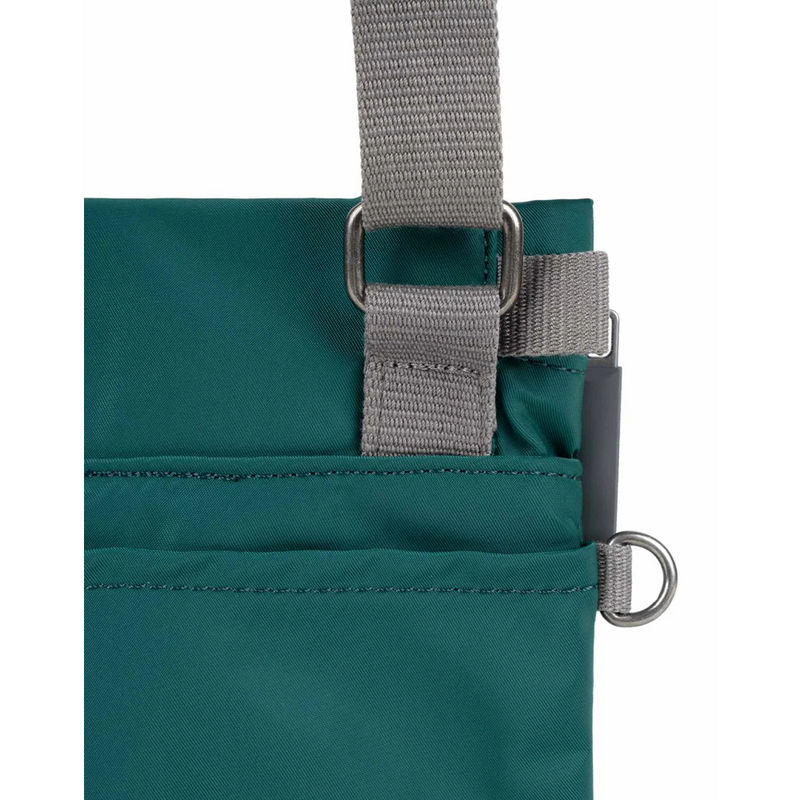 Roka Stratford Recycled Nylon Teal Bag