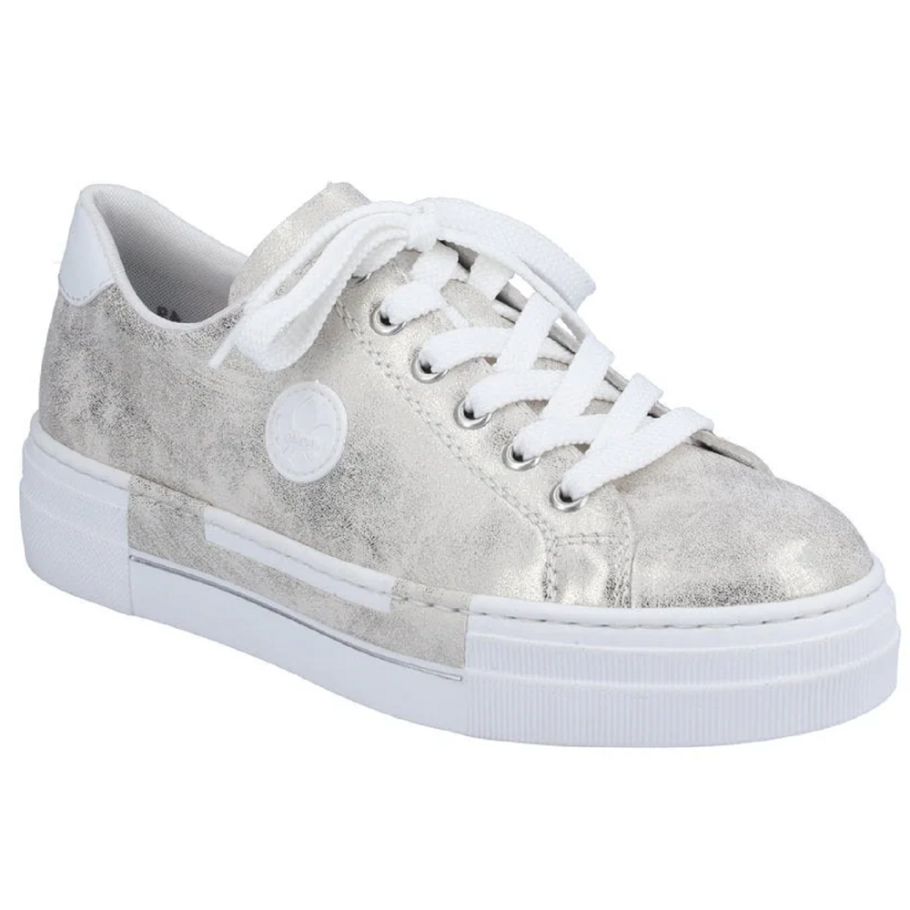 Rieker N49W1-90 (Sunflower)  Beige Gold Weiss Trainers