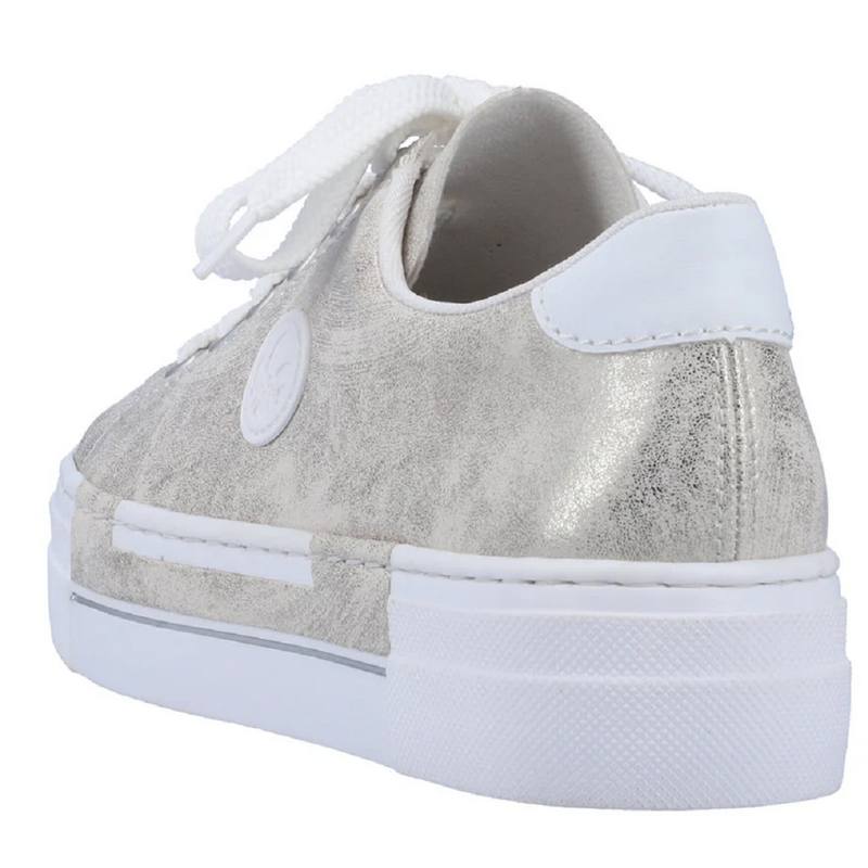 Rieker N49W1-90 (Sunflower)  Beige Gold Weiss Trainers