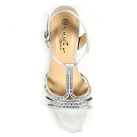 Lunar Tatiana SilverSlingback Sandal