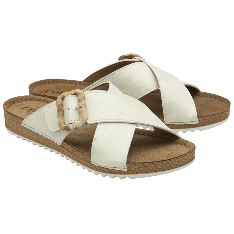 Lotus Torbole Off White Sandals