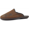 Lunar Lazy Dogz Tees II Brown Mule Slippers