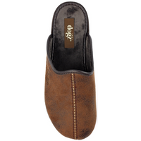 Lunar Lazy Dogz Tees II Brown Mule Slippers