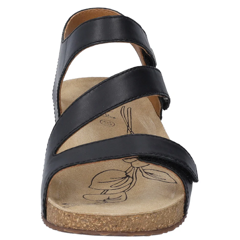 Josef Seibel Tonga 25 Schwarz Sandals (Cristal)