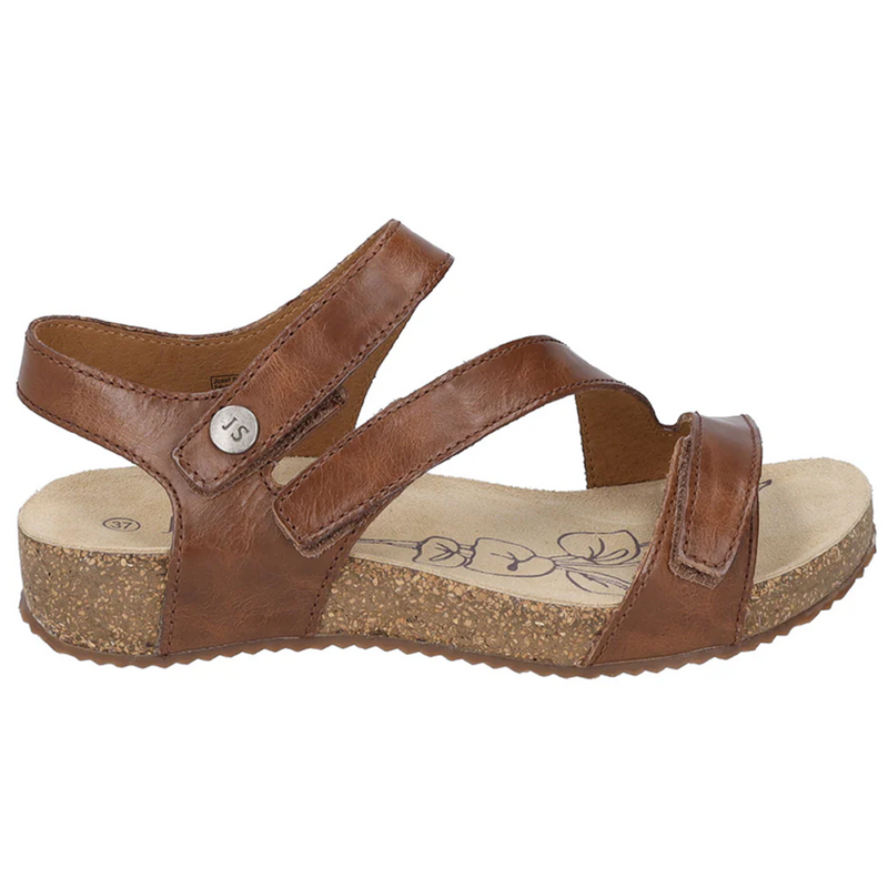 Josef Seibel Tonga 25 Camel Sandals (Cristal)