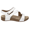 Josef Seibel Tonga 25 Weiss Sandals (Cristal)