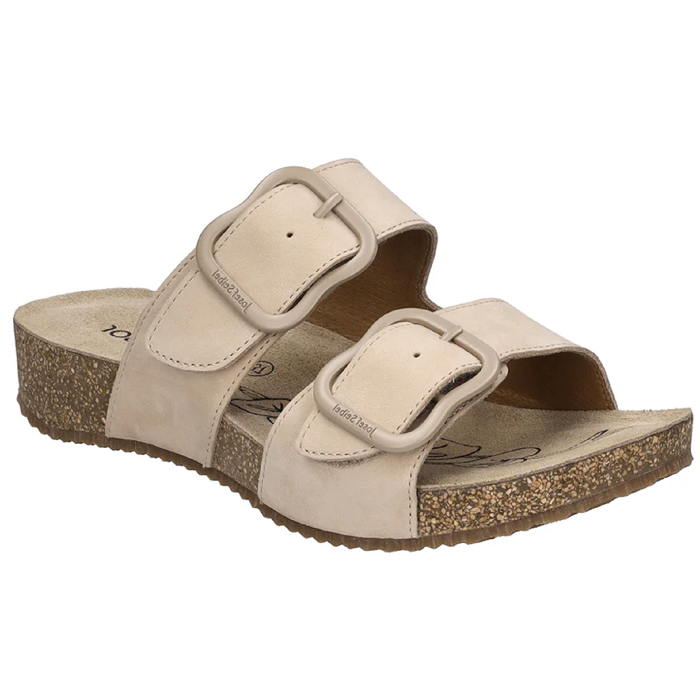 Josef Seibel Tonga 64 Beige Sandals (Bark)