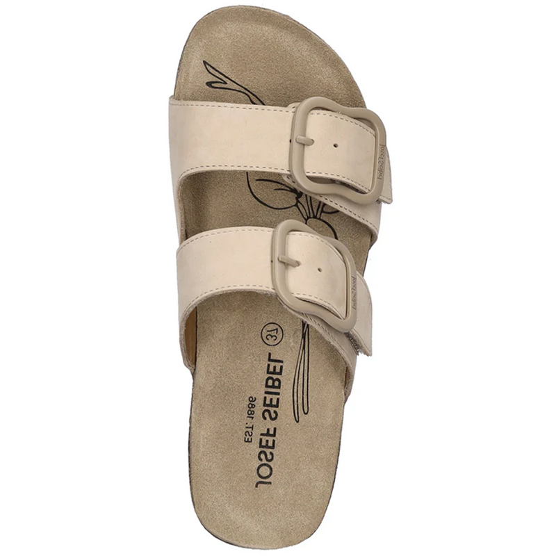 Josef Seibel Tonga 64 Beige Sandals (Bark)