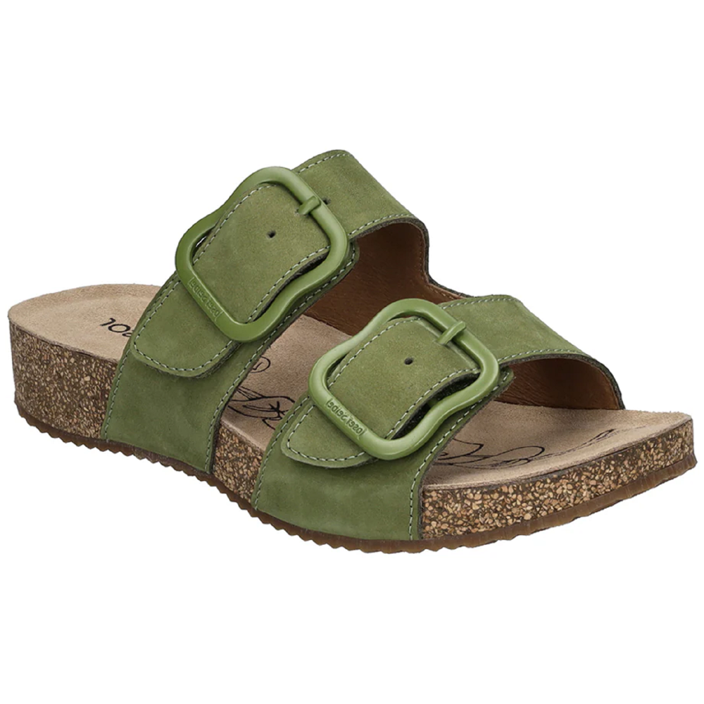 Josef Seibel Tonga 64 Khaki Sandals (Bark)