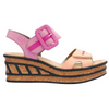 Rieker 68176-31 (Tortoise) Aprikot Lipstik Fuchsia Sandals