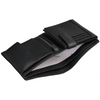 Yoshi Traditional Extra Capacity Black Leather Wallet