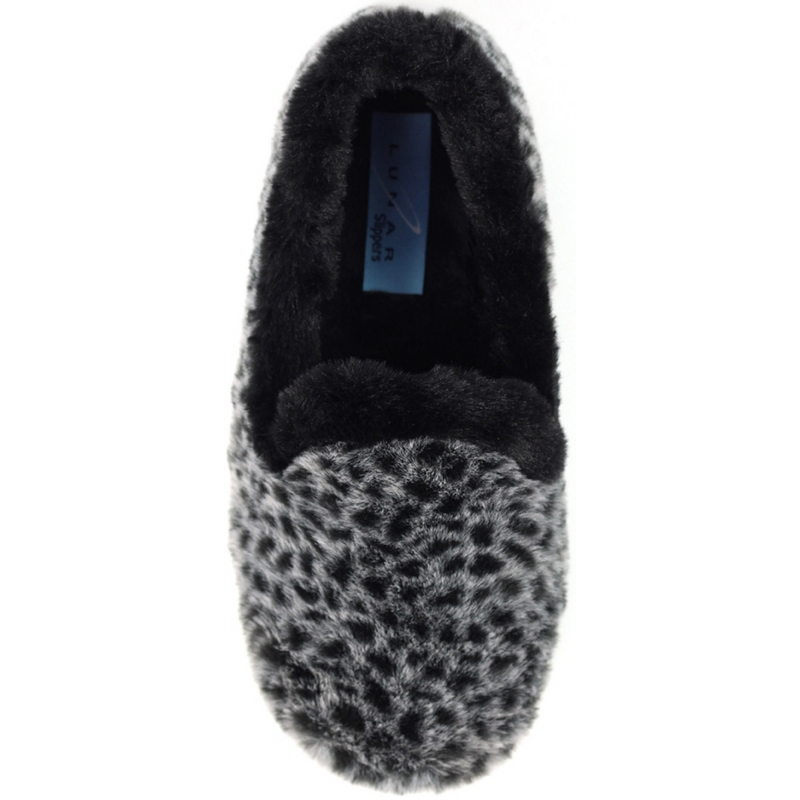 Lunar Tripoli Black Slippers