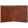 Yoshi Two Fold North South Brown Leather Wallet