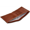 Yoshi Two Fold North South Brown Leather Wallet