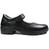 Ricosta Nora Black Leather School Shoes