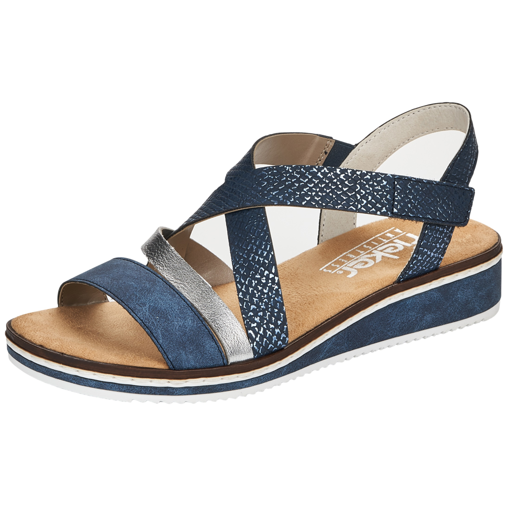 Rieker V3663-14 (Noisette) Baltik Silber Sandals
