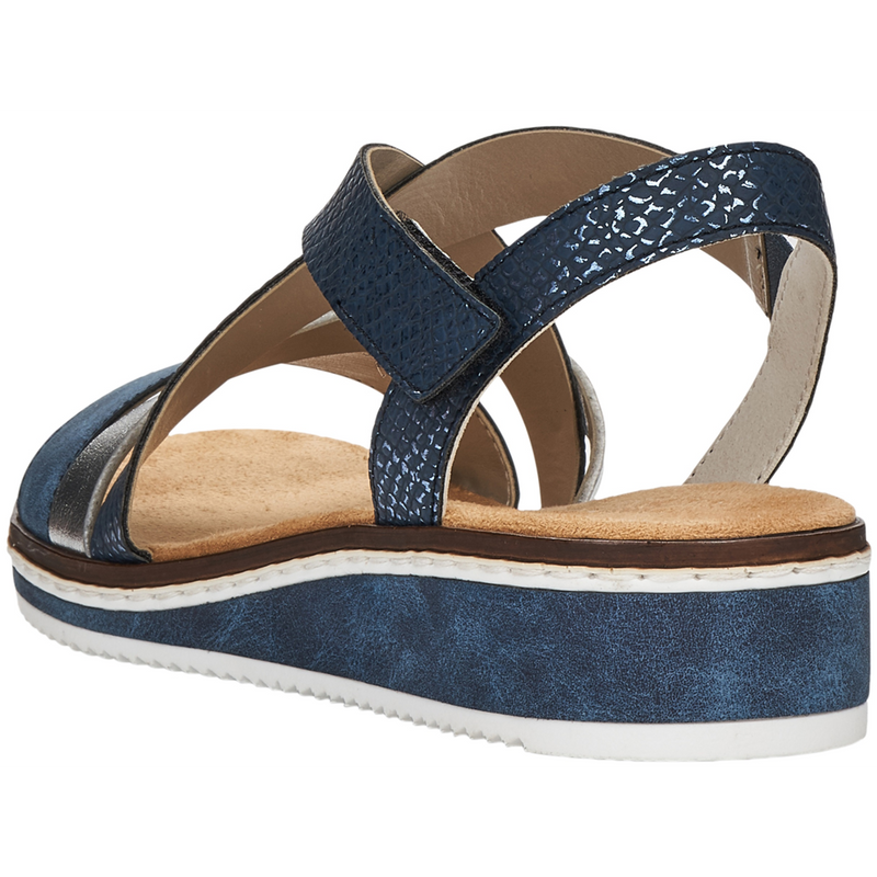 Rieker V3663-14 (Noisette) Baltik Silber Sandals