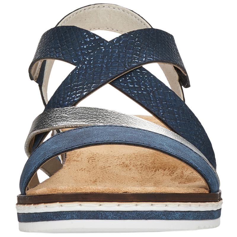 Rieker V3663-14 (Noisette) Baltik Silber Sandals