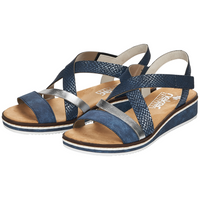 Rieker V3663-14 (Noisette) Baltik Silber Sandals