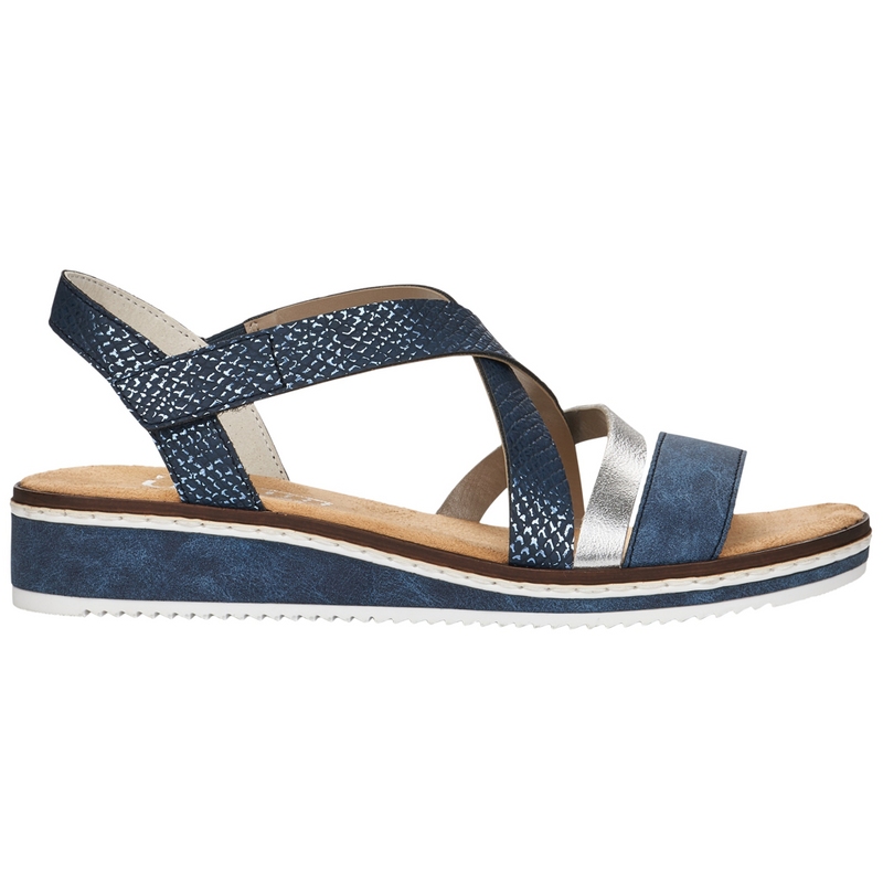 Rieker V3663-14 (Noisette) Baltik Silber Sandals